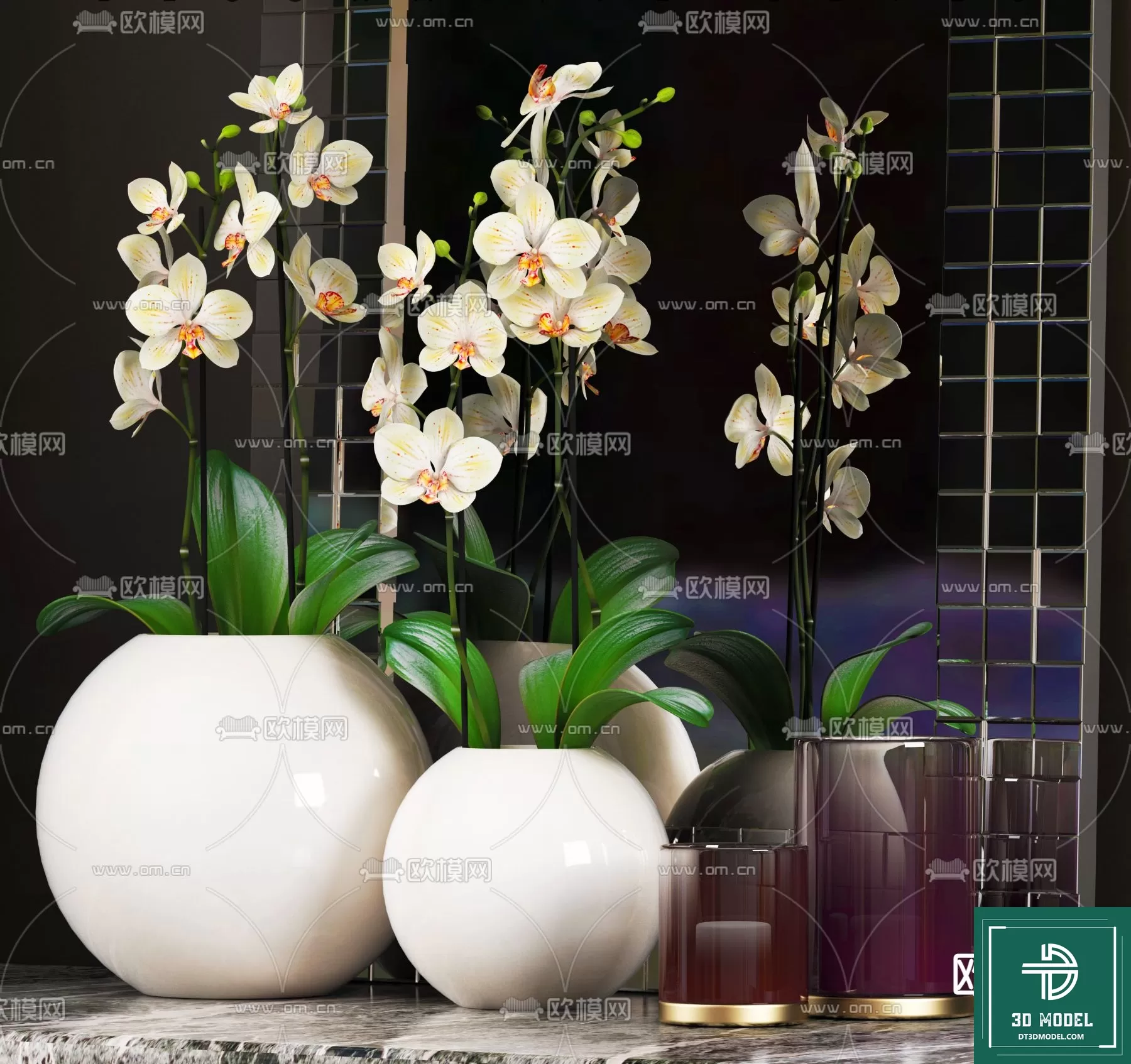 FLOWER VASE 3D MODEL – 037
