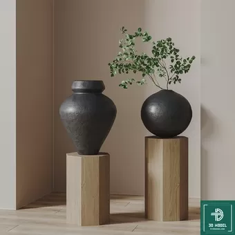 FLOWER VASE 3D MODEL – 040