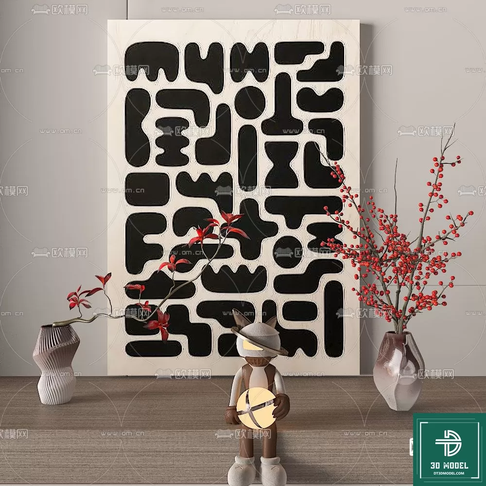 FLOWER VASE 3D MODEL – 043