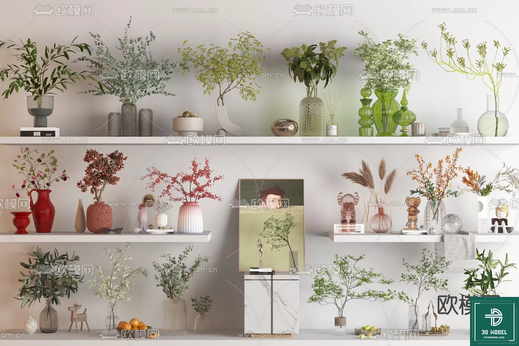 FLOWER VASE 3D MODEL – 046