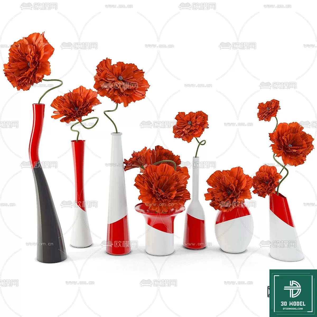 FLOWER VASE 3D MODEL – 051