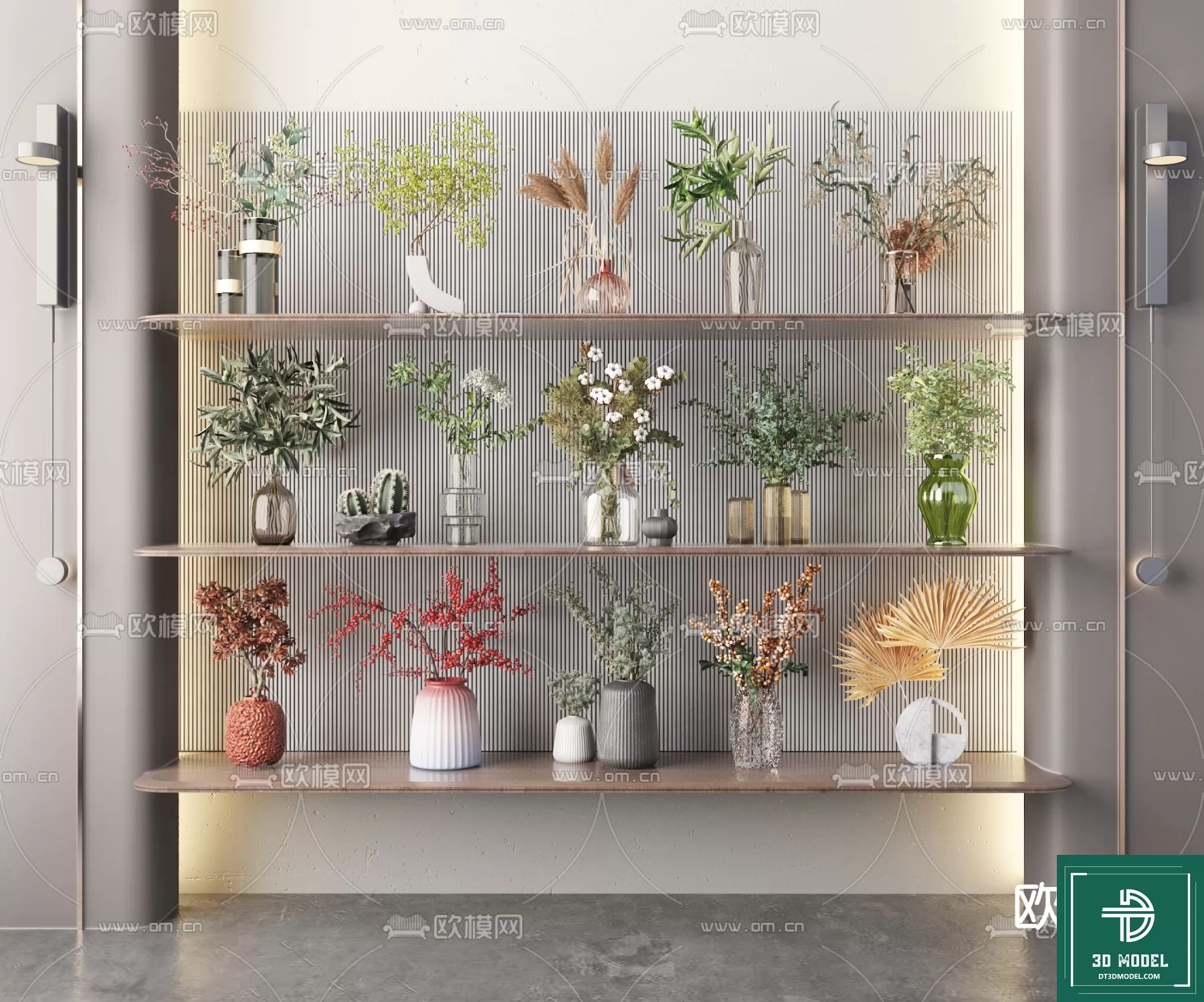 FLOWER VASE 3D MODEL – 052