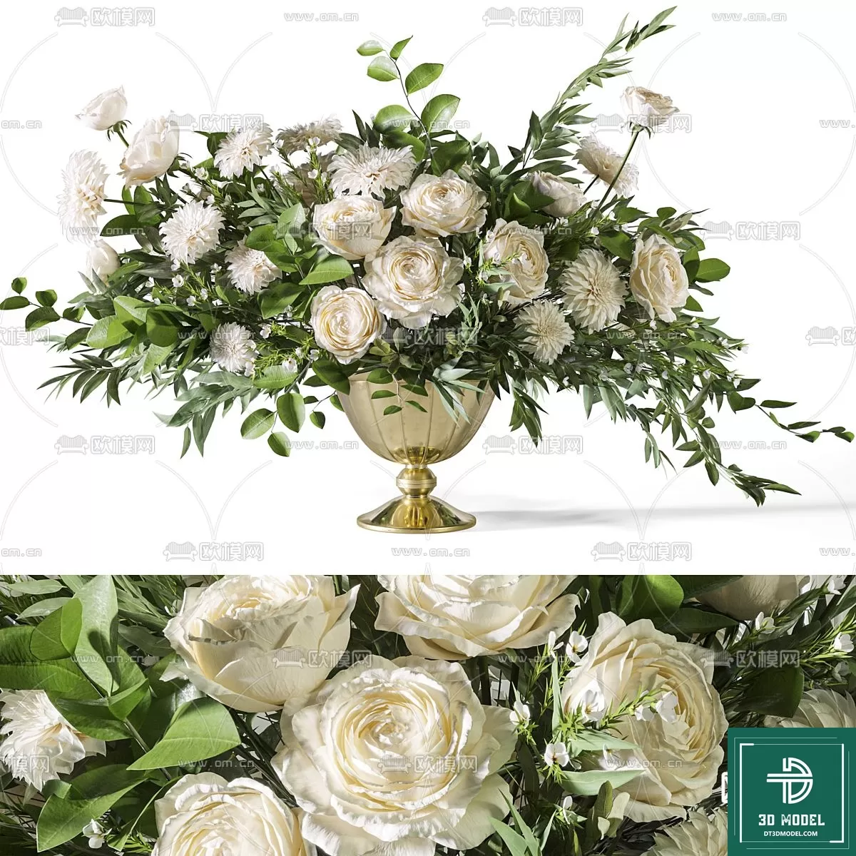 FLOWER VASE 3D MODEL – 055