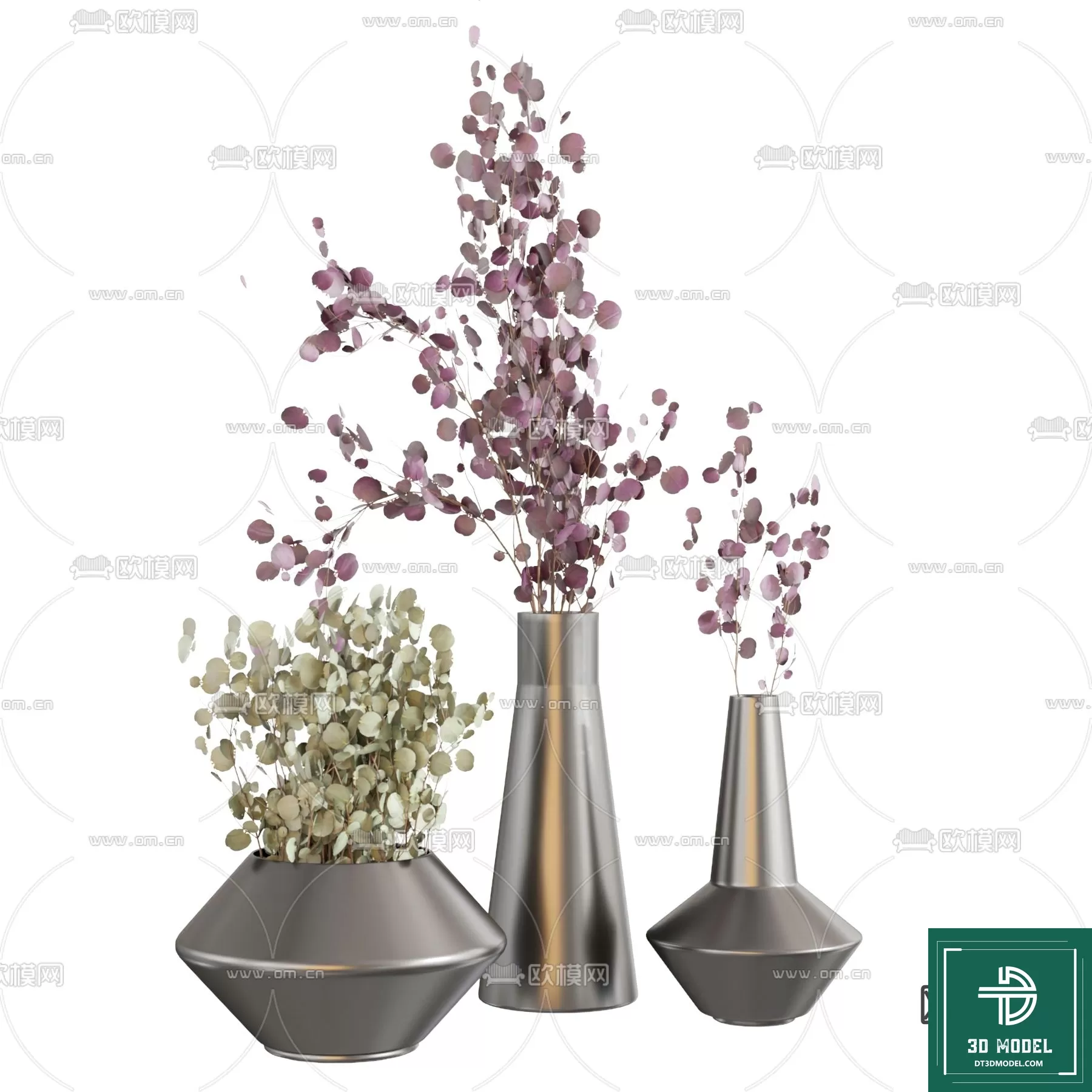 FLOWER VASE 3D MODEL – 064