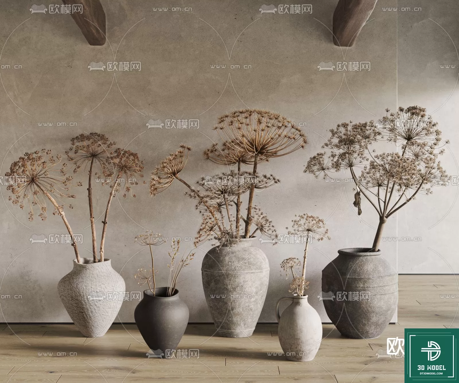FLOWER VASE 3D MODEL – 070