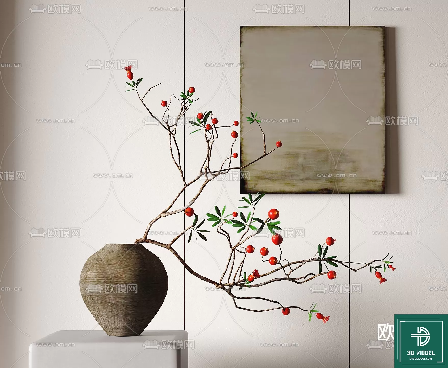 FLOWER VASE 3D MODEL – 071