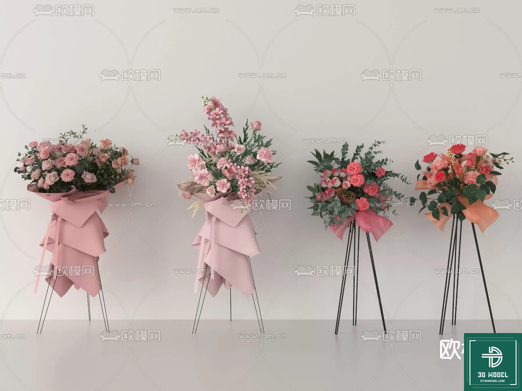 FLOWER VASE 3D MODEL – 073