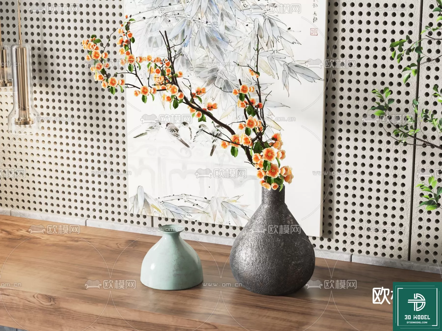 FLOWER VASE 3D MODEL – 075