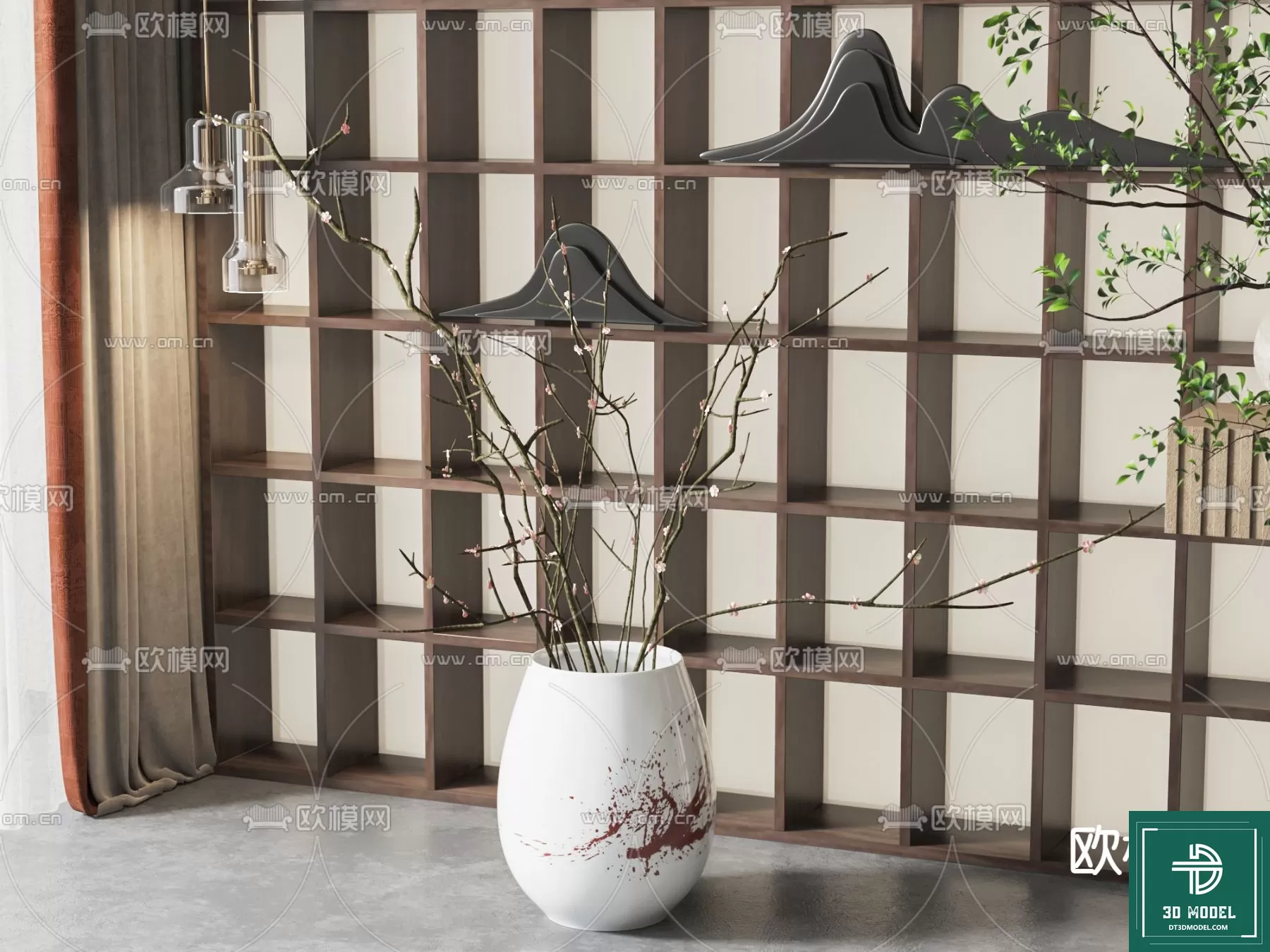 FLOWER VASE 3D MODEL – 084