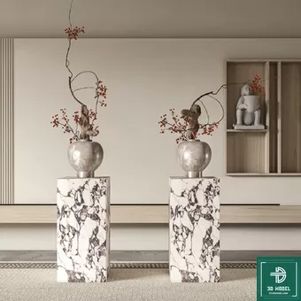 FLOWER VASE 3D MODEL – 090