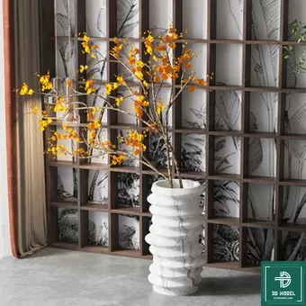 FLOWER VASE 3D MODEL – 095