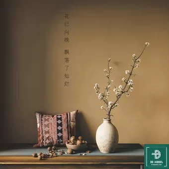 FLOWER VASE 3D MODEL – 101