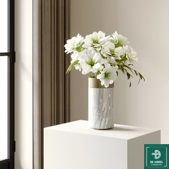 FLOWER VASE 3D MODEL – 112