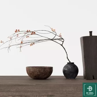 FLOWER VASE 3D MODEL – 125