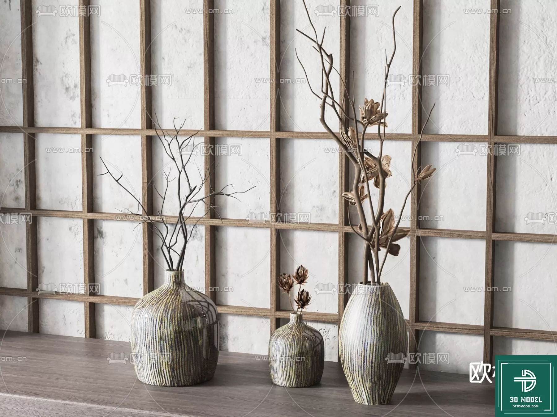 FLOWER VASE 3D MODEL – 126