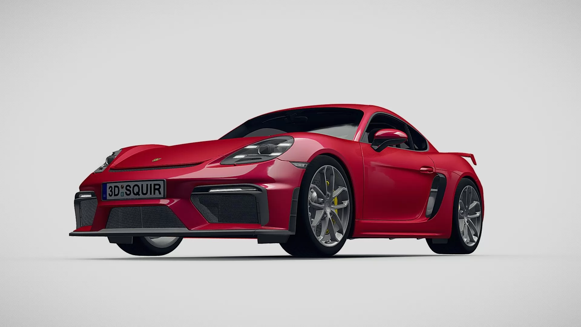 Porsche 3D Car (FBX) – porsche 718 cayman gt4 2020 – 3D Model