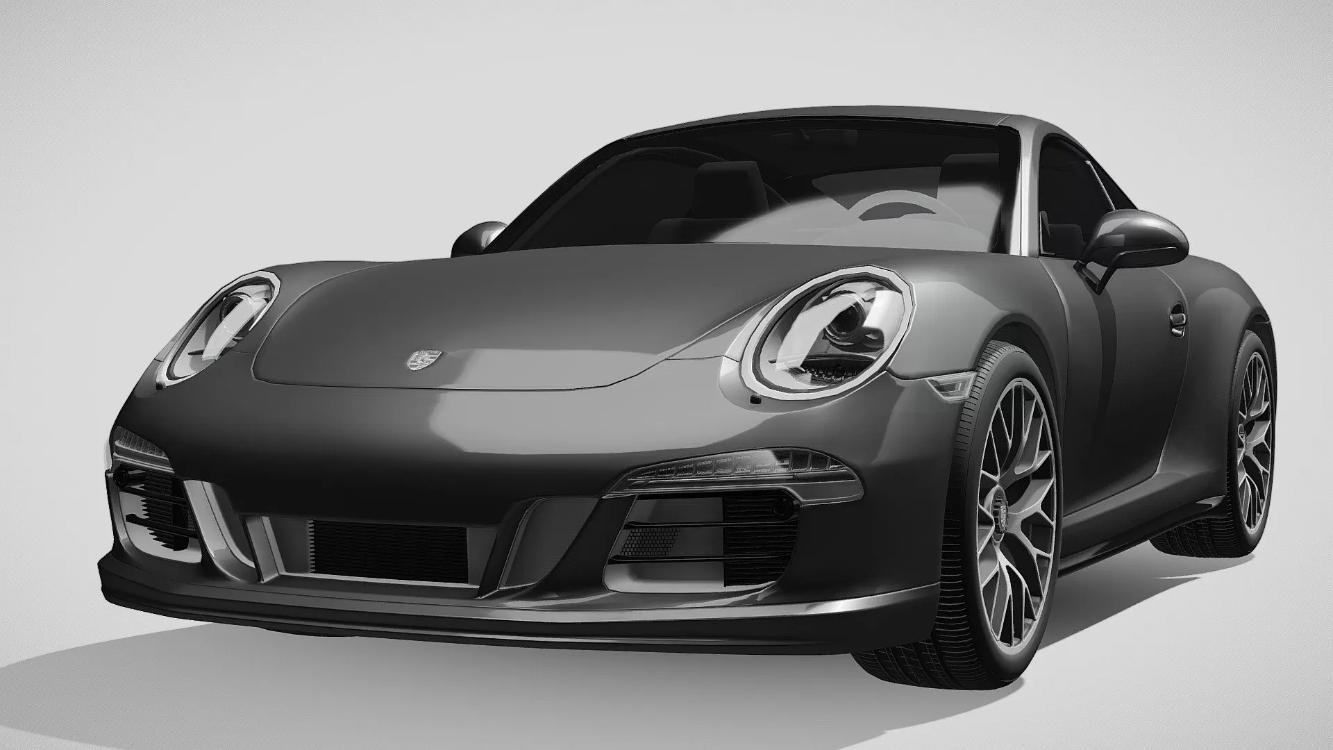 Porsche 3D Car (FBX) – porsche 911 carrera gts coupe 991 2015 – 3D Model
