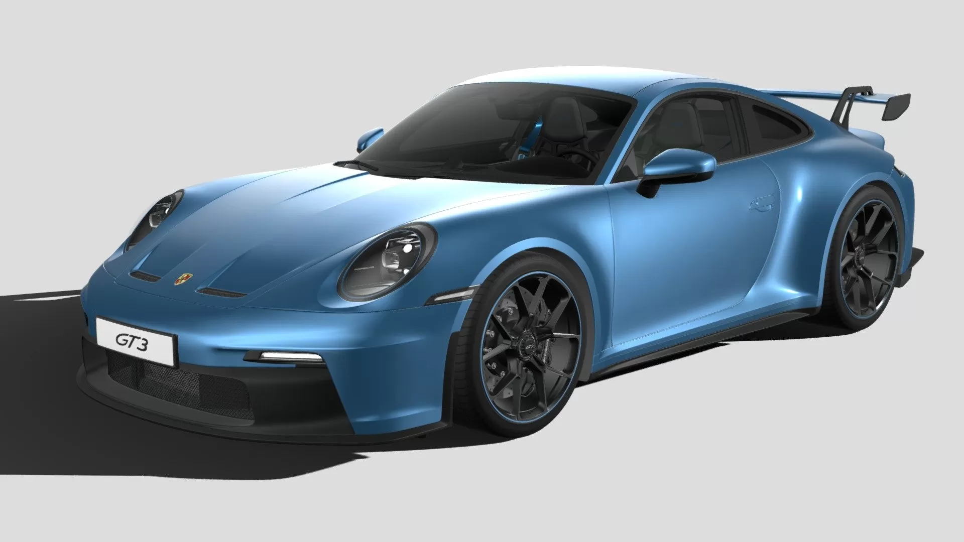 Porsche 3D Car (FBX) – porsche 911 gt3 2022 – 3D Model