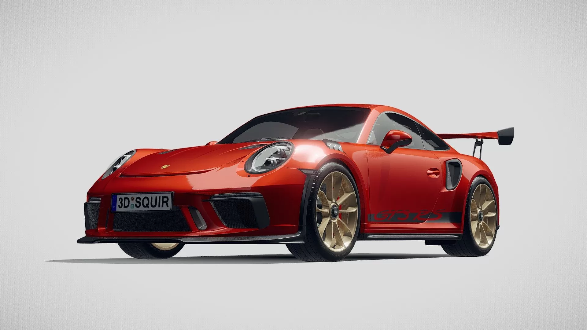 Porsche 3D Car (FBX) – porsche 911 gt3 rs 2019 – 3D Model