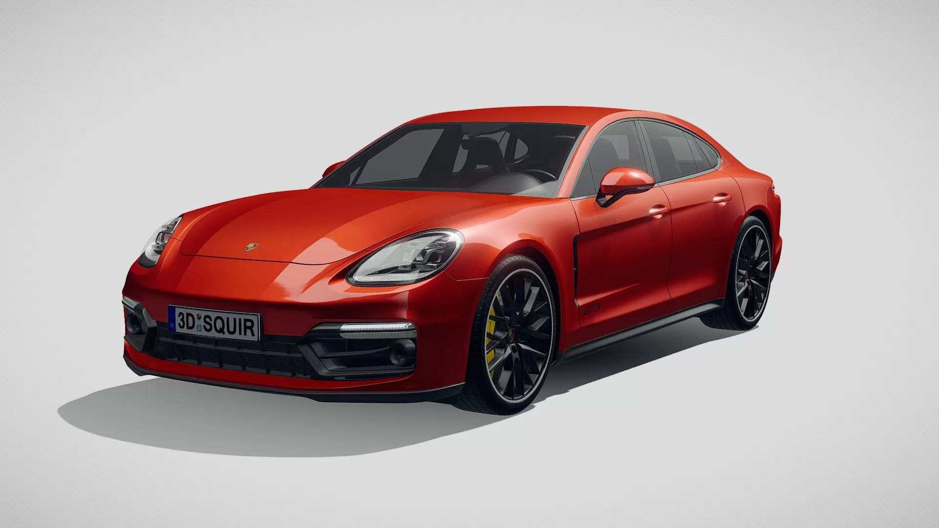 Porsche 3D Car (FBX) – porsche panamera gts 2019 – 3D Model