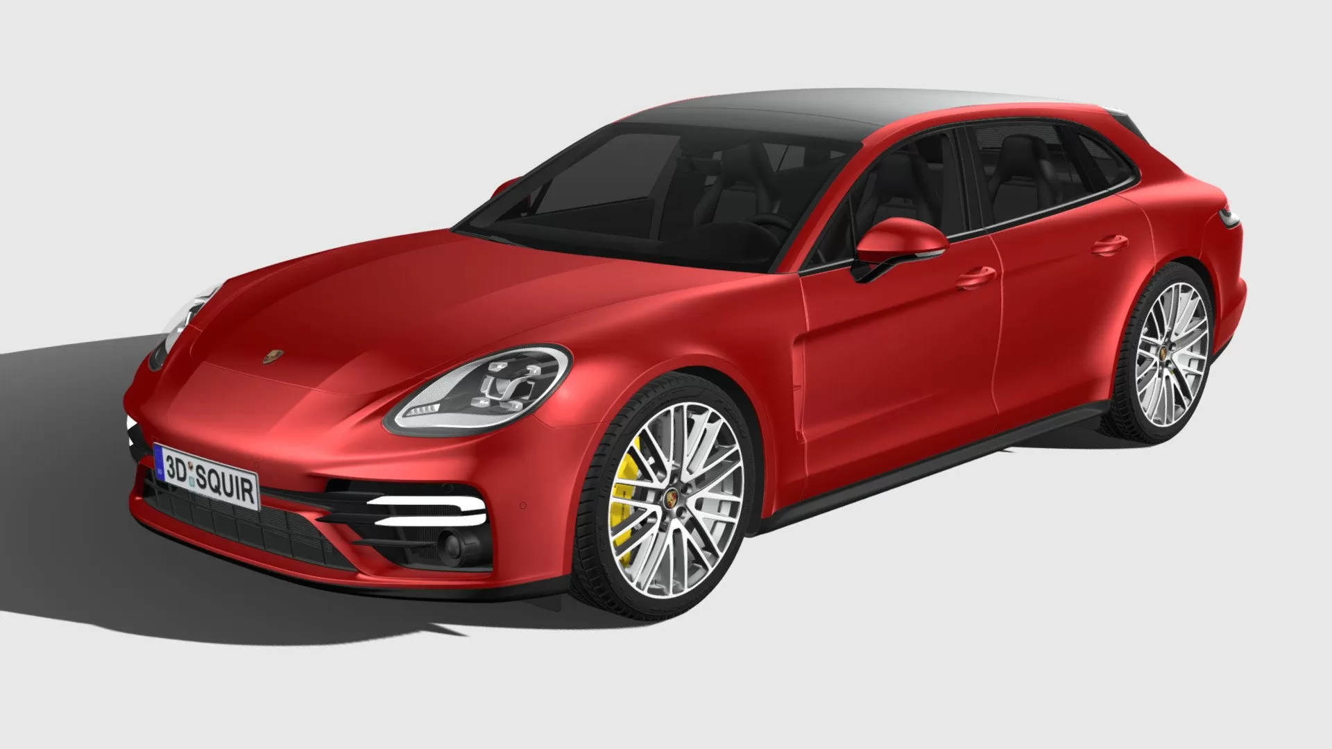 Porsche 3D Car (FBX) – porsche panamera turbo s sport turismo 2021 – 3D Model