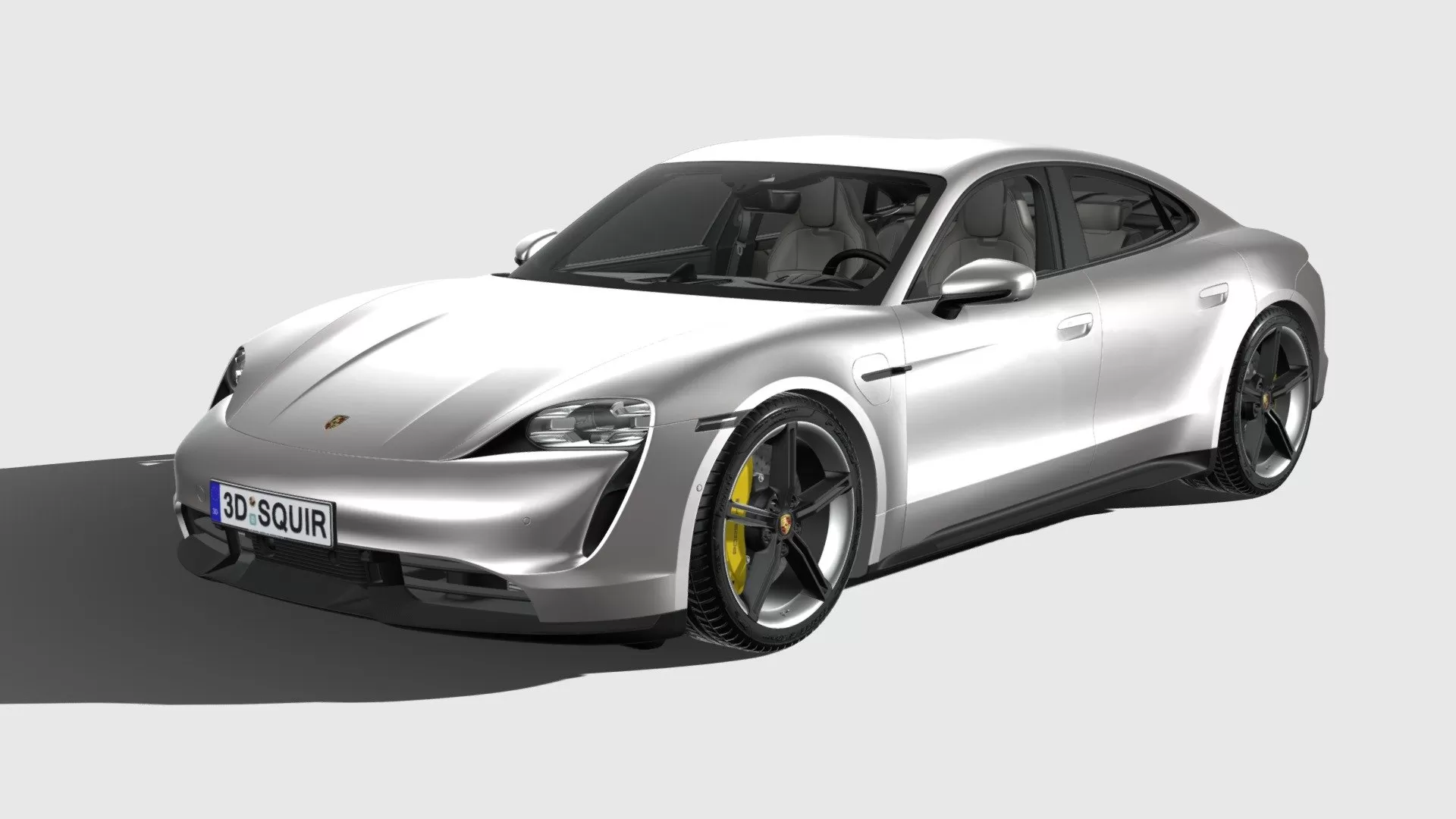 Porsche 3D Car (FBX) – porsche taycan 2020 – 3D Model