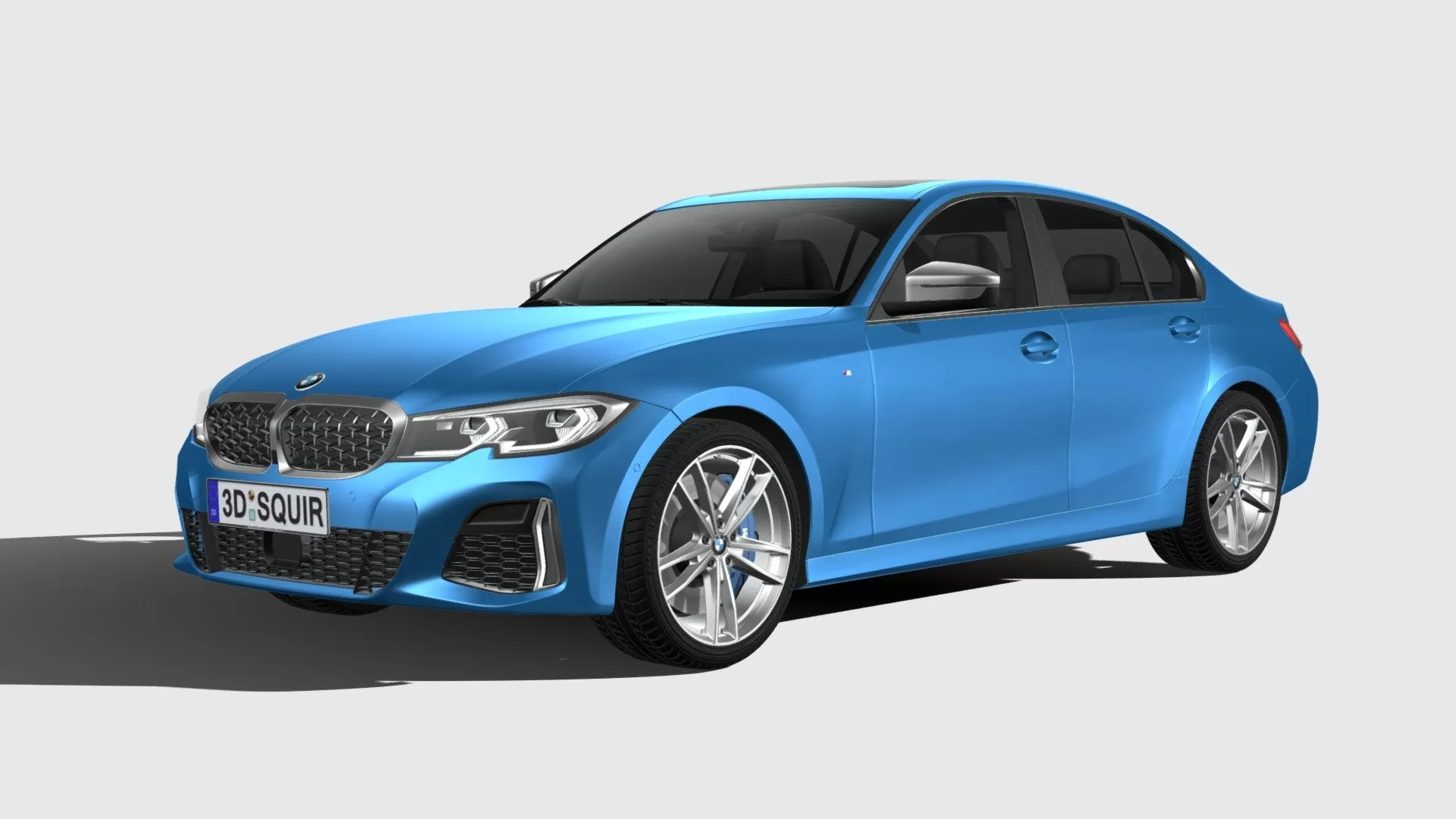 BMW 3D Car (FBX) – bmw 3 series m340i 2020 – 3D Model