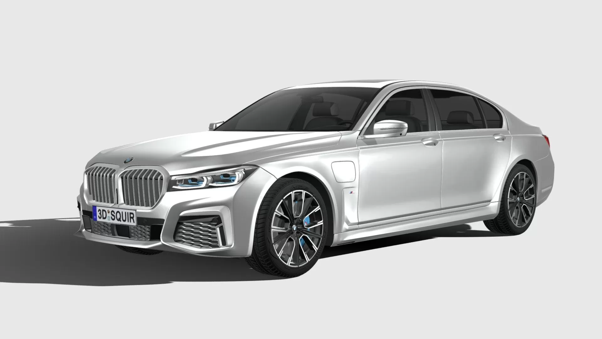 BMW 3D Car (FBX) – bmw 7 series m long 2020 – 3D Model