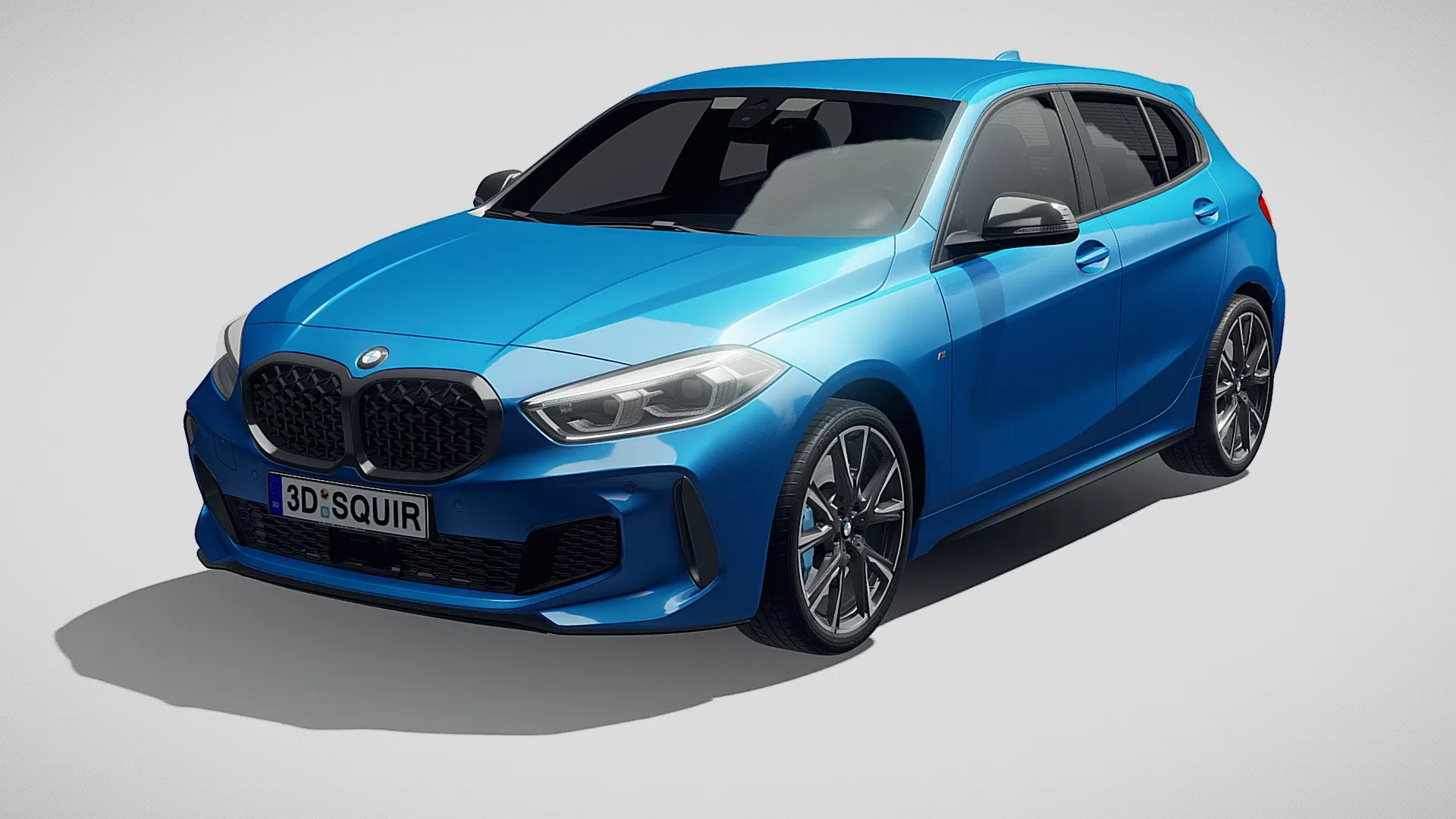 BMW 3D Car (FBX) – bmw m135i f40 2020 – 3D Model