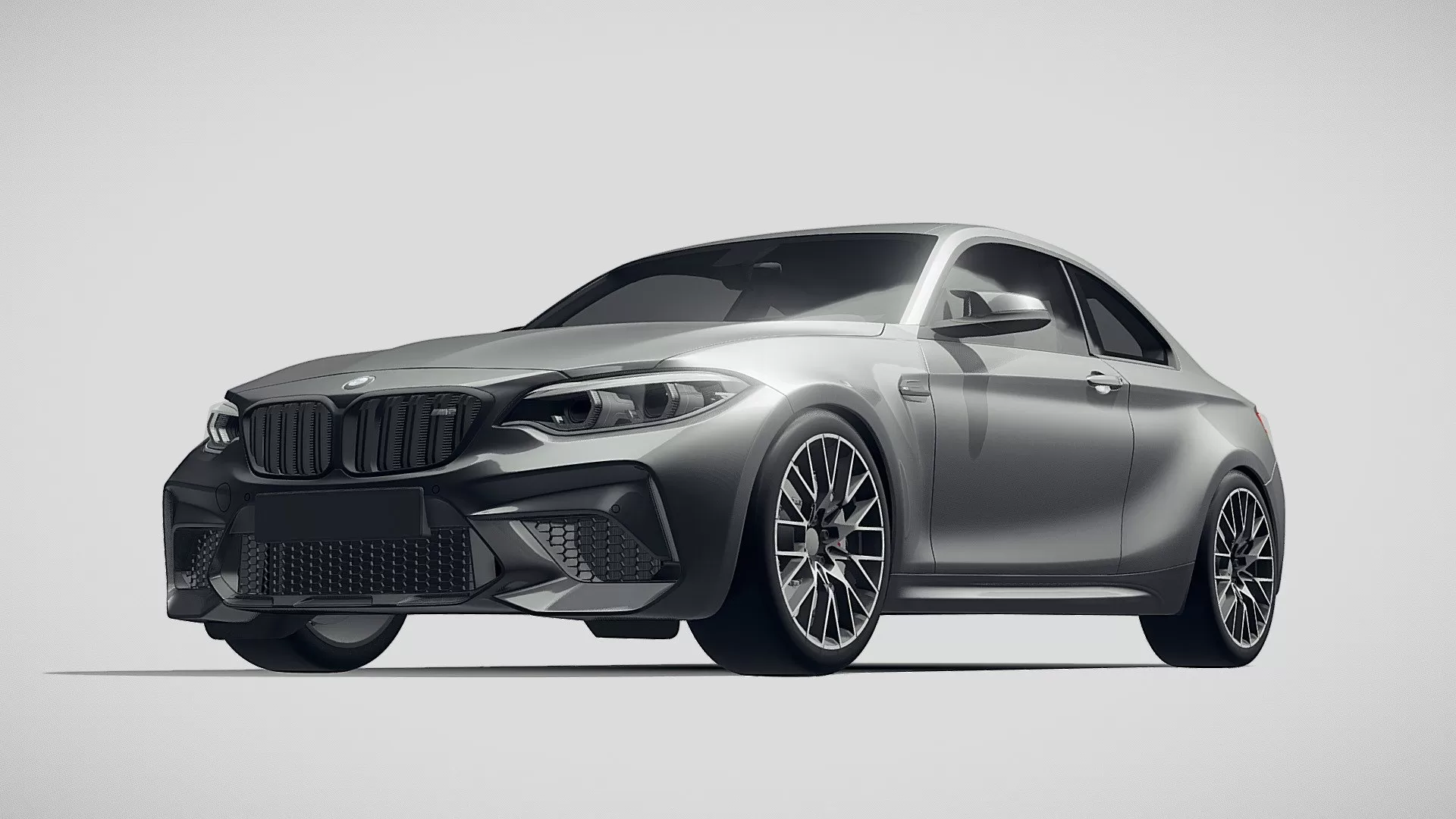 BMW 3D Car (FBX) – bmw m2 competition 2019 – 3D Model