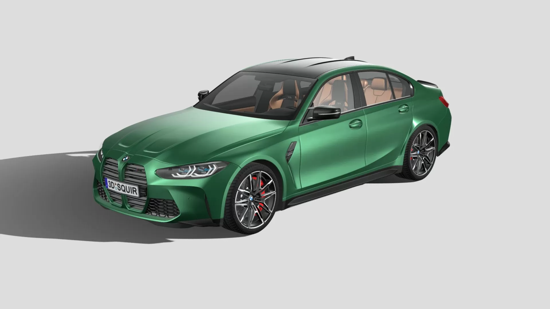 BMW 3D Car (FBX) – bmw m3 competition g80 2021 – 3D Model