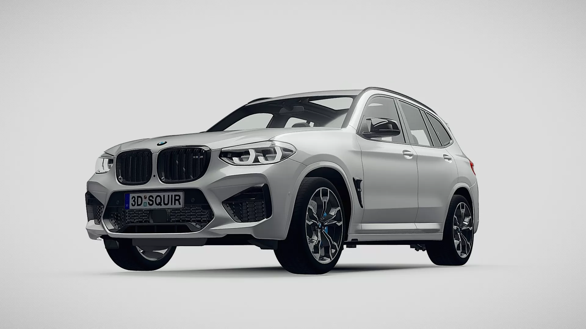 BMW 3D Car (FBX) – bmw x3m competition 2020 – 3D Model