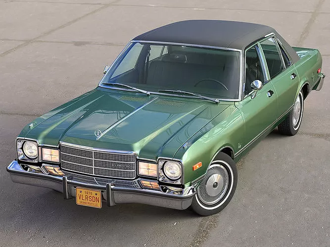 AMERICAN CLASSIC CAR – plymouth volare 1976 – 3D Model