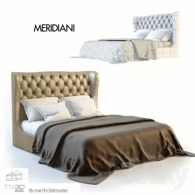 CLASSIC BED – 3D MODELS – 3DSKY – 004 CLASSIC BED – 3D MODELS – 3DSKY – 004