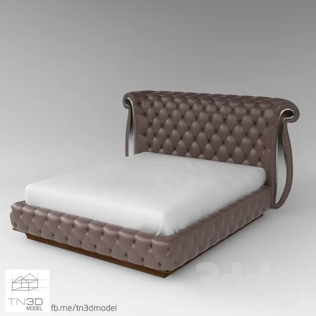 CLASSIC BED – 3D MODELS – 3DSKY – 005 CLASSIC BED – 3D MODELS – 3DSKY – 005
