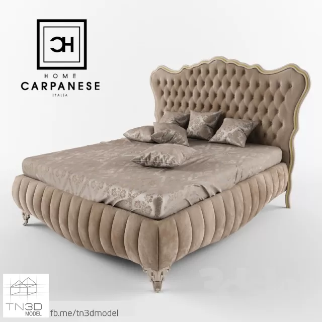 CLASSIC BED – 3D MODELS – 3DSKY – 010 CLASSIC BED – 3D MODELS – 3DSKY – 010