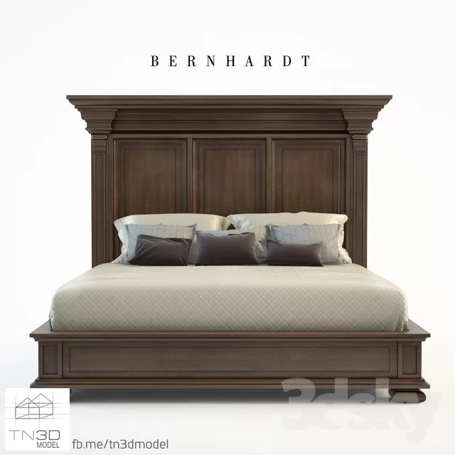 CLASSIC BED – 3D MODELS – 3DSKY – 020 CLASSIC BED – 3D MODELS – 3DSKY – 020