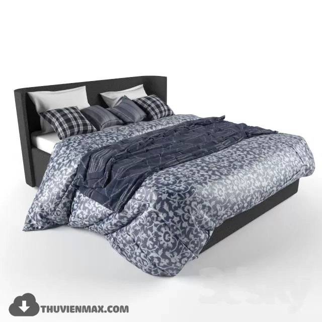 MODERN BED – 3D MODELS – 3DSKY – 017 MODERN BED – 3D MODELS – 3DSKY – 017