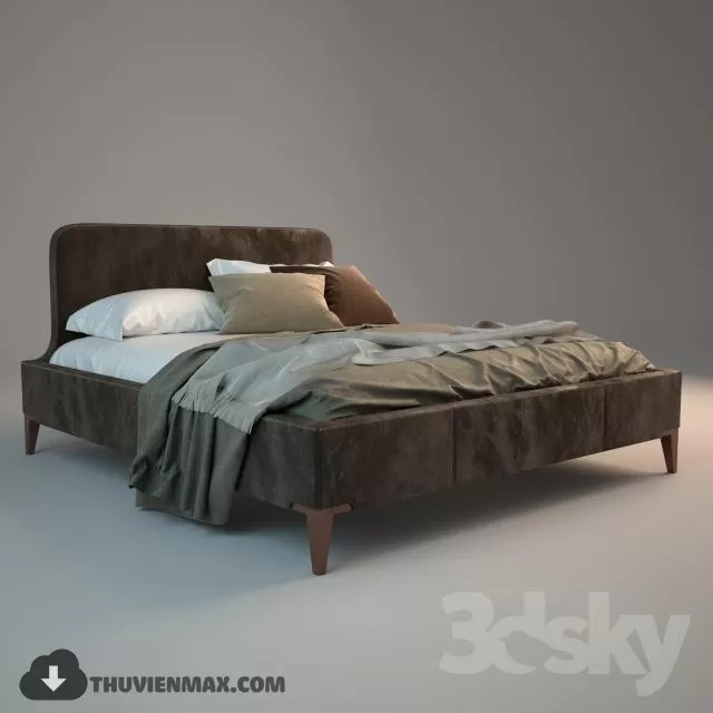 MODERN BED – 3D MODELS – 3DSKY – 020 MODERN BED – 3D MODELS – 3DSKY – 020