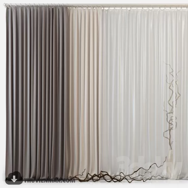 CURTAINS – WINDOW COVERS – 3D MODELS – 008 CURTAINS – WINDOW COVERS – 3D MODELS – 008
