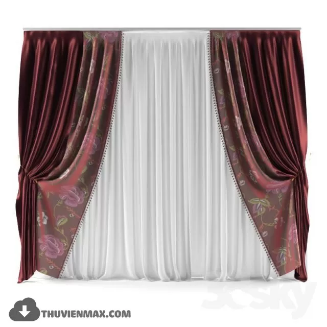 CURTAINS – WINDOW COVERS – 3D MODELS – 020 CURTAINS – WINDOW COVERS – 3D MODELS – 020