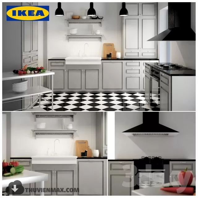 KITCHEN CABINETES – 3D MODELS – 005 KITCHEN CABINETES – 3D MODELS – 005