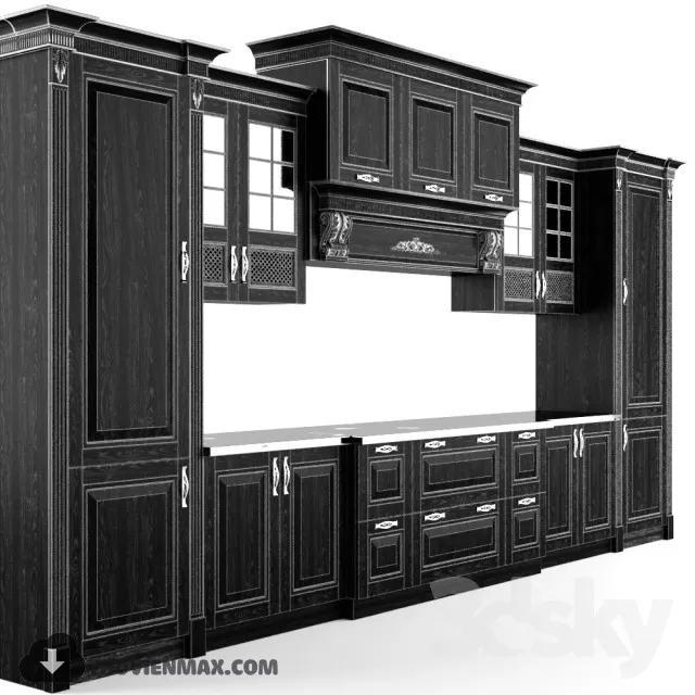 KITCHEN CABINETES – 3D MODELS – 010 KITCHEN CABINETES – 3D MODELS – 010