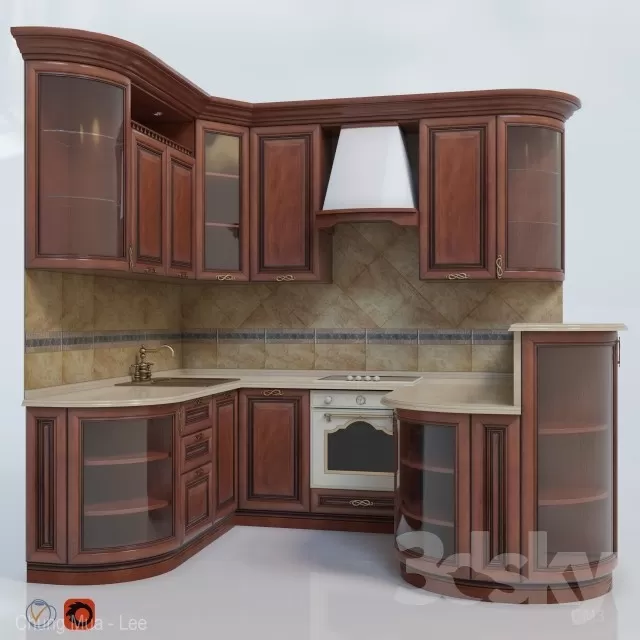 KITCHEN CABINETES – 3D MODELS – 016 KITCHEN CABINETES – 3D MODELS – 016