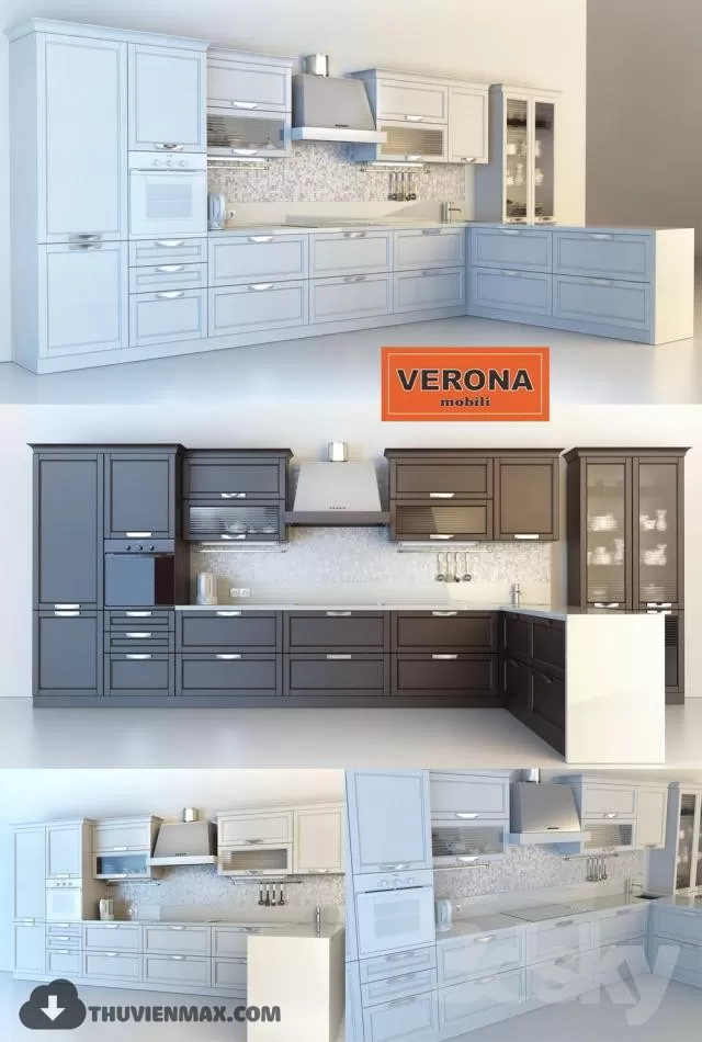 KITCHEN CABINETES – 3D MODELS – 019 KITCHEN CABINETES – 3D MODELS – 019