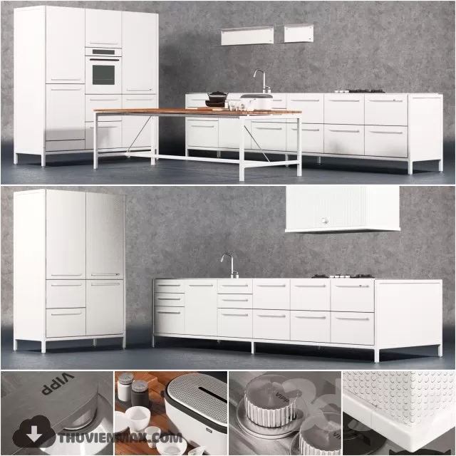 KITCHEN CABINETES – 3D MODELS – 020 KITCHEN CABINETES – 3D MODELS – 020