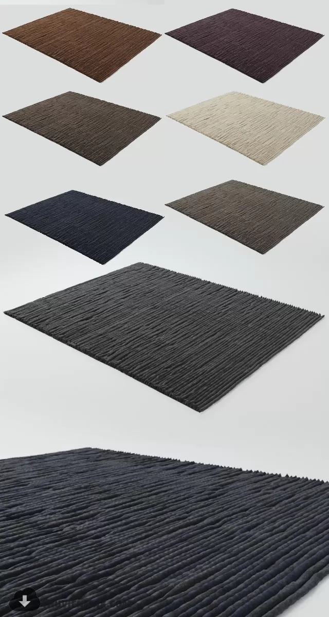 CARPETS – 3DS MODELS – 017 CARPETS – 3DS MODELS – 017