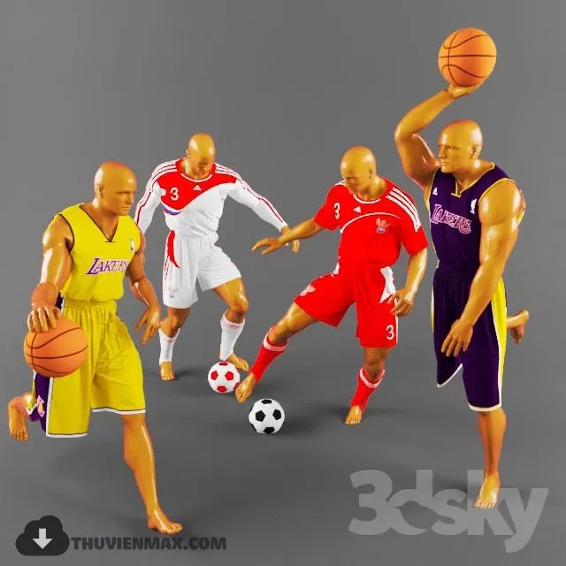 MANNEQUINS 3D MODELS – 3DSKY – 014 MANNEQUINS 3D MODELS – 3DSKY – 014