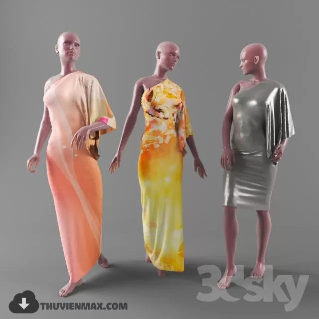 MANNEQUINS 3D MODELS – 3DSKY – 017 MANNEQUINS 3D MODELS – 3DSKY – 017