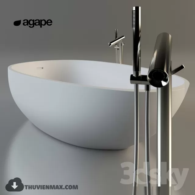 BATHROOM APPLIANCES – 3D MODELS – 3DSKY – 005 BATHROOM APPLIANCES – 3D MODELS – 3DSKY – 005